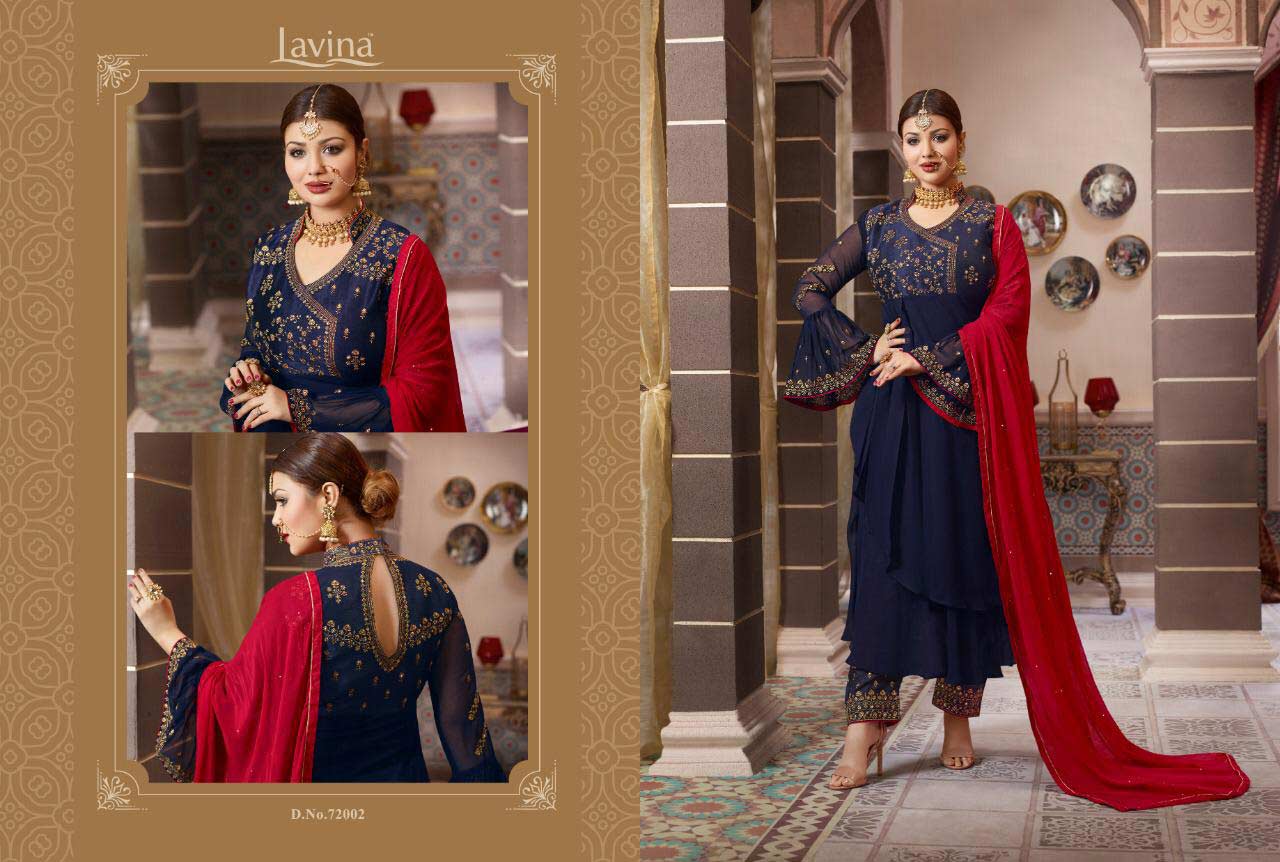 Lavina Vol 72 Motif Georgette Embroidery Salwar Suit Lavina Vol 72 Motif Georgette Embroidery Salwar Suit